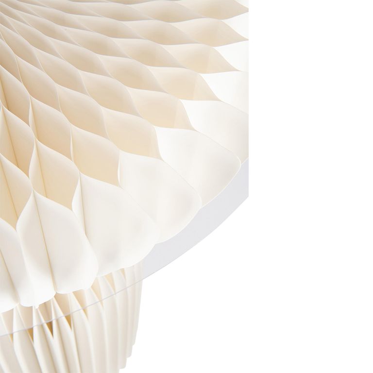 Bar Table - Round - Off White - Acrylic and Foldable Paper