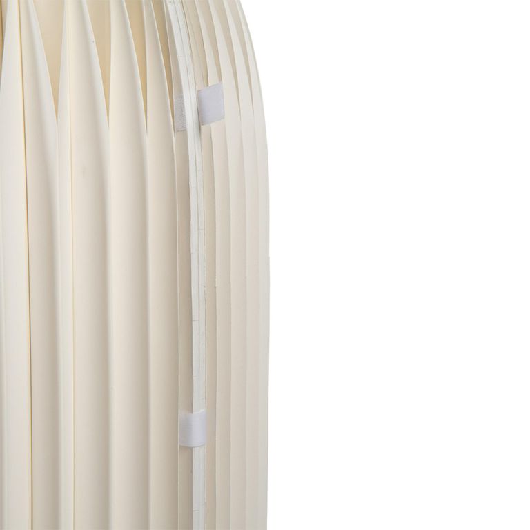 Bar Table - Round - Off White - Acrylic and Foldable Paper