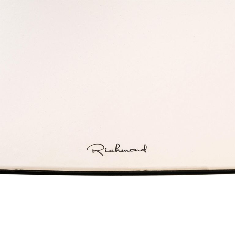 Bloomstone Bar Table - Pebble - White
