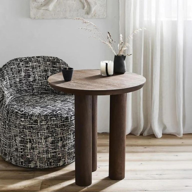 Helin Cafe Table - Round - Mango Wood