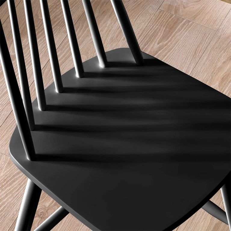 Alassio Bar Stool - Set of 2 - Black