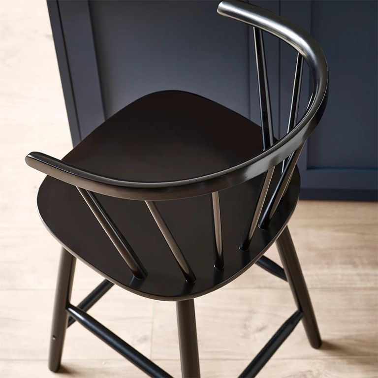 Modena Bar Stool - Set of 2 - Black