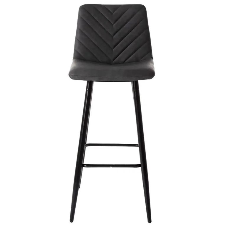Clearance - Melba Barstools - Set of 2 - Charcoal Grey - FSS15649