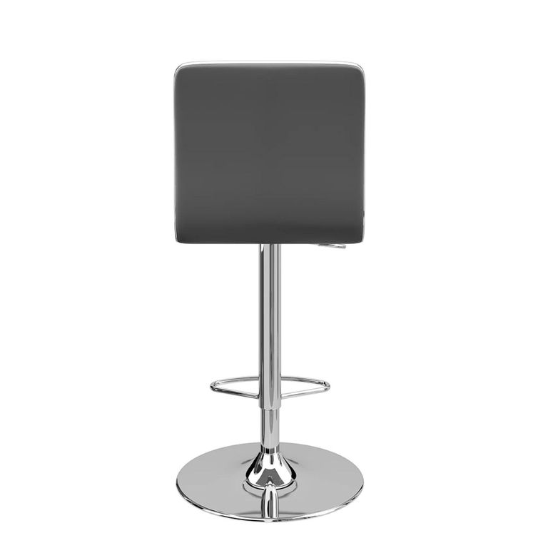 Colby Barstool - Set of 2 - Grey Faux Leather - ABS1301-GRY