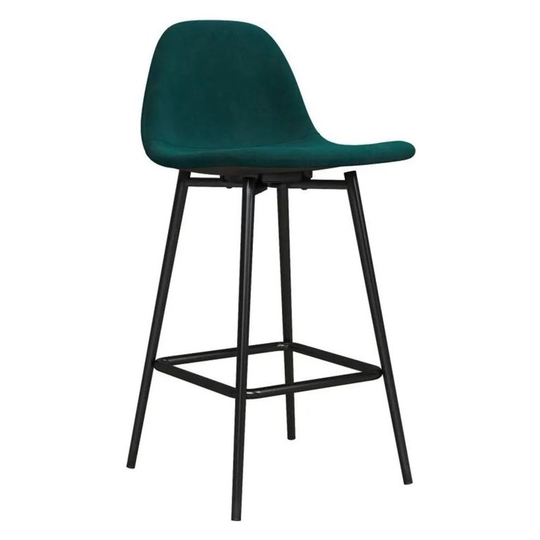Copley Barstool - Set of 2 - Green Velvet - S025410UK