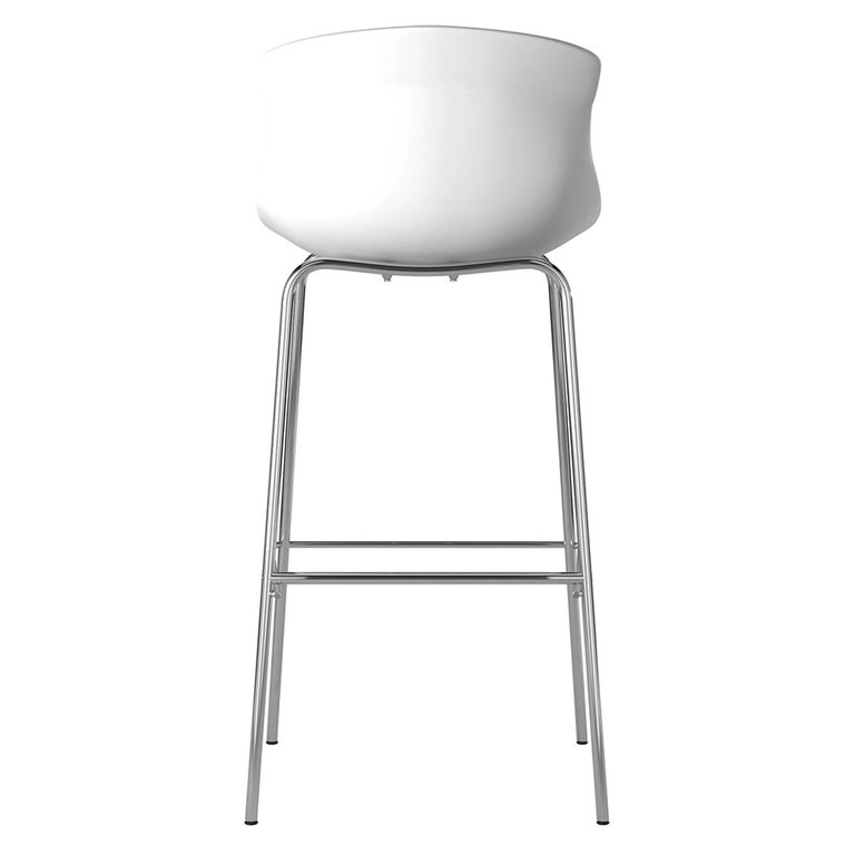 Helena Barstool - Set of 2 - White - ABS7085WHT