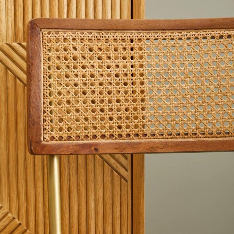 Buffalo Bar Chair - Black - Leather with Gold Metal