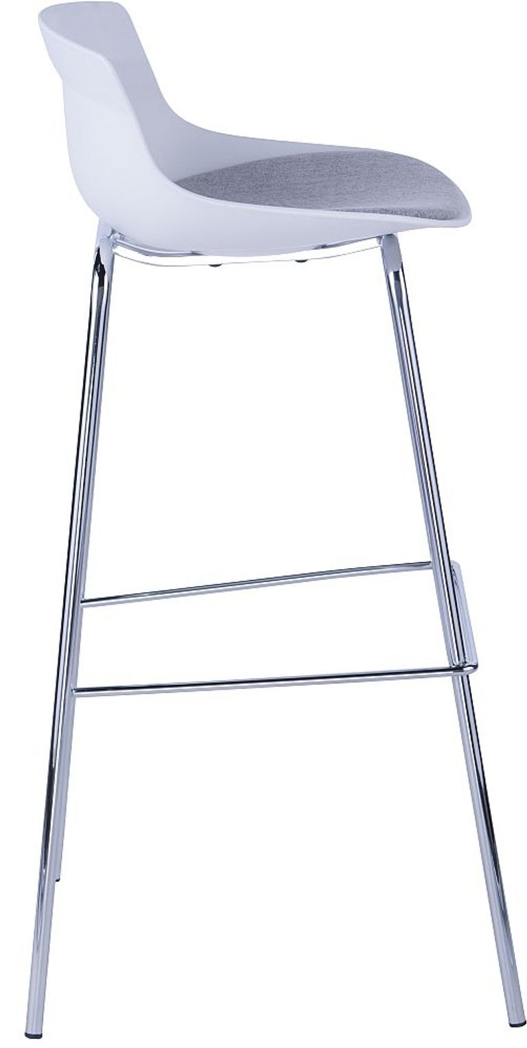 Helena Barstool - Set of 2 - White - ABS7085WHT