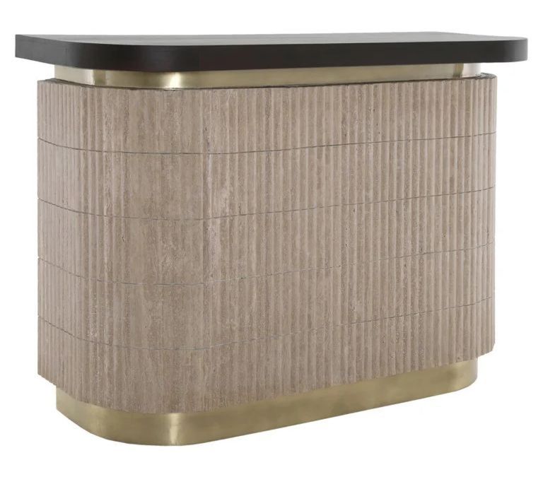 Martini Travertine Beige Bar Counter
