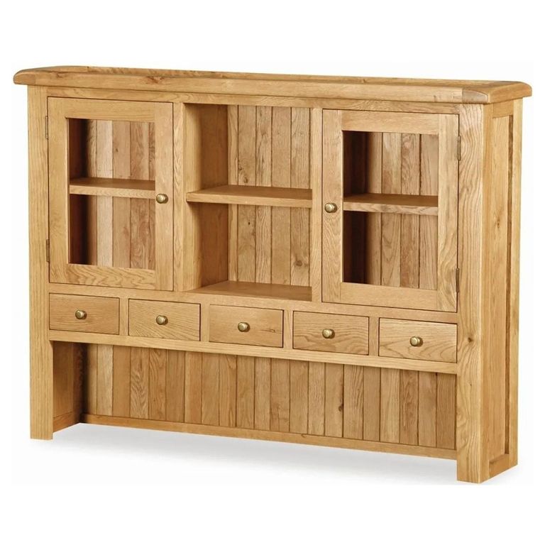 Salisbury Premium Large Hutch - Oak