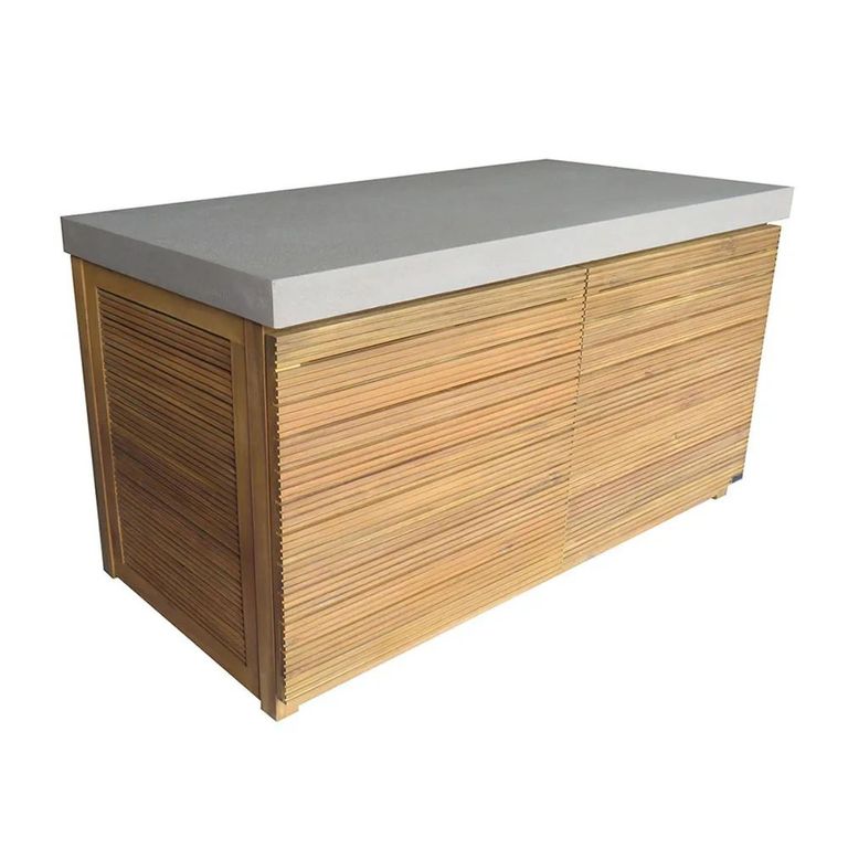 Clearance - New Bali Outdoor Kitchen Grill Unit - Concrete Top - FSS17353
