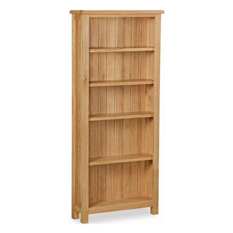 Salisbury Lite Wide Bookcase - Oak