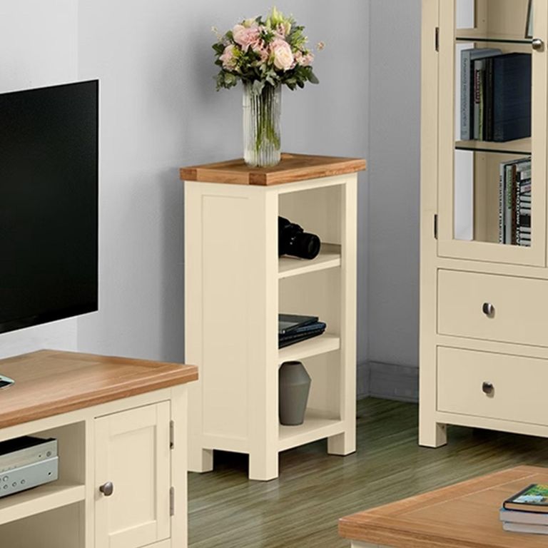 Lundy Bookcase - Small - Ivory Painted