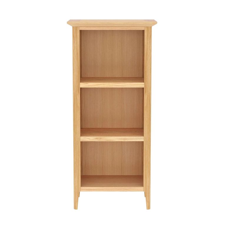 Selene Oak Narrow CD Bookcase