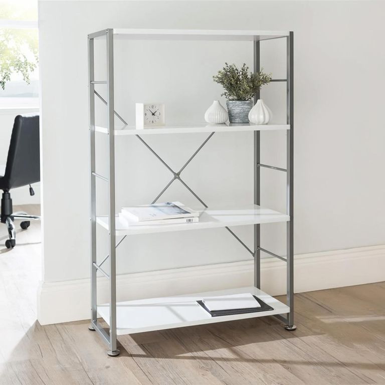 Cabrini Office Bookshelf - White - ABC65043-WH