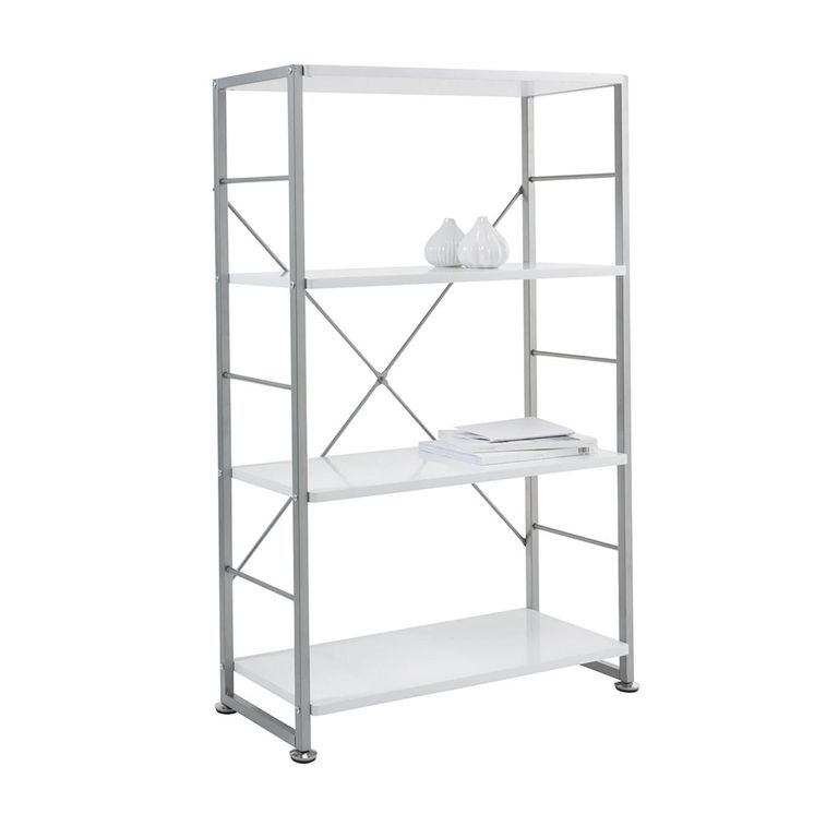 Cabrini Office Bookshelf - White - ABC65043-WH