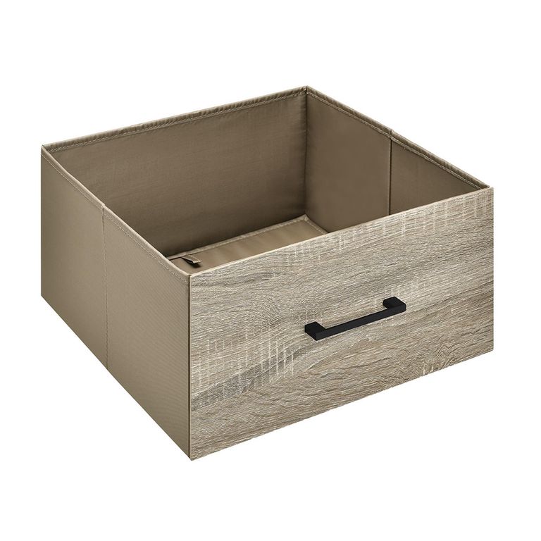Landon Retro Bookcase - Distressed Grey Oak - 9654096PCOMUK