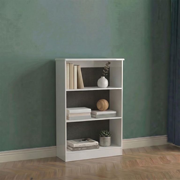 Camden Bookcase - White Gloss