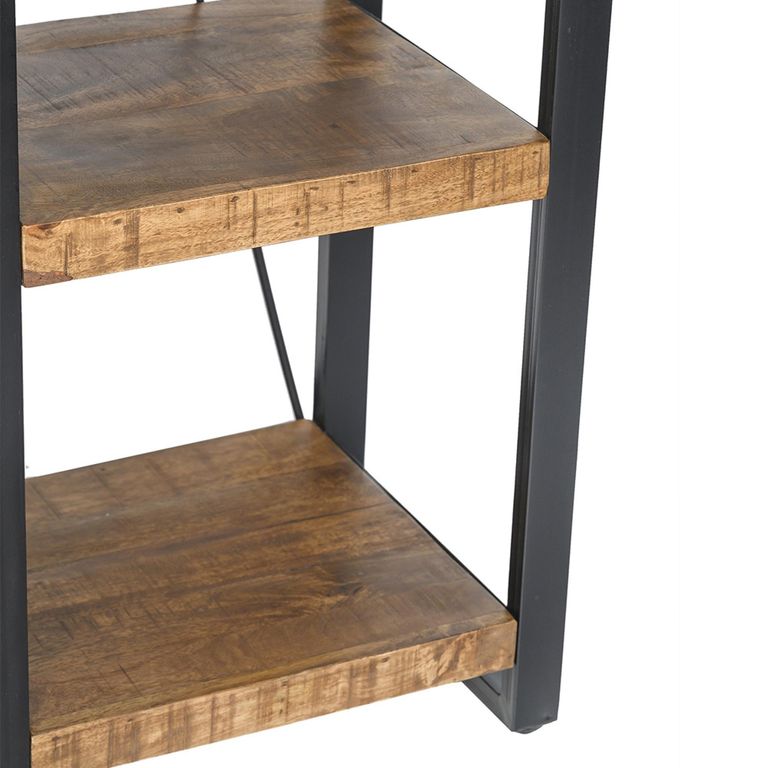 Nairobi Shelving Unit - Tall - Natural - Rustic Mango Wood