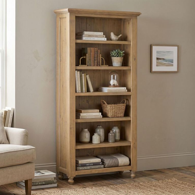 Chateau Bookcase - Large - Natural - Rustic Pine