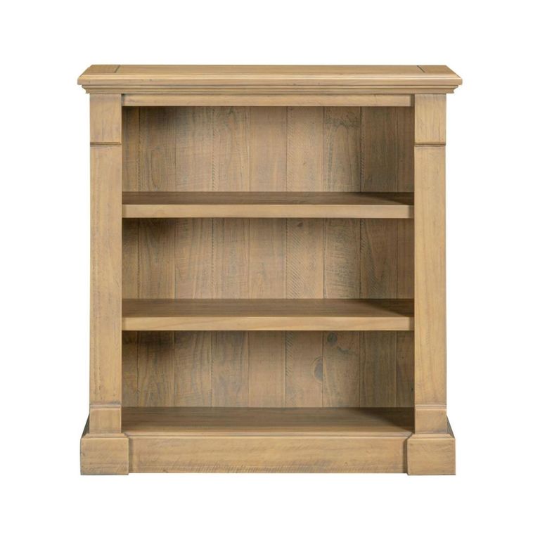 Chateau Bookcase - Low - Natural - Rustic Pine