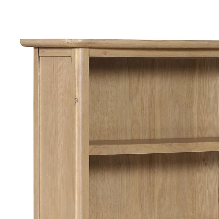 Cotswold Oak Bookcase - 1 Drawer - Tall - Natural