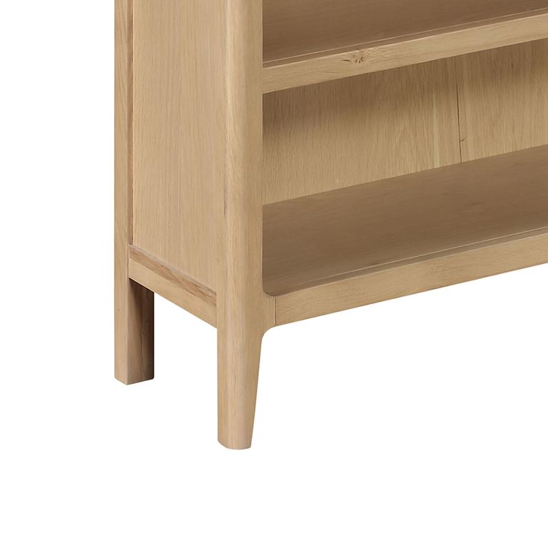 Cotswold Oak Bookcase - 1 Drawer - Tall - Natural