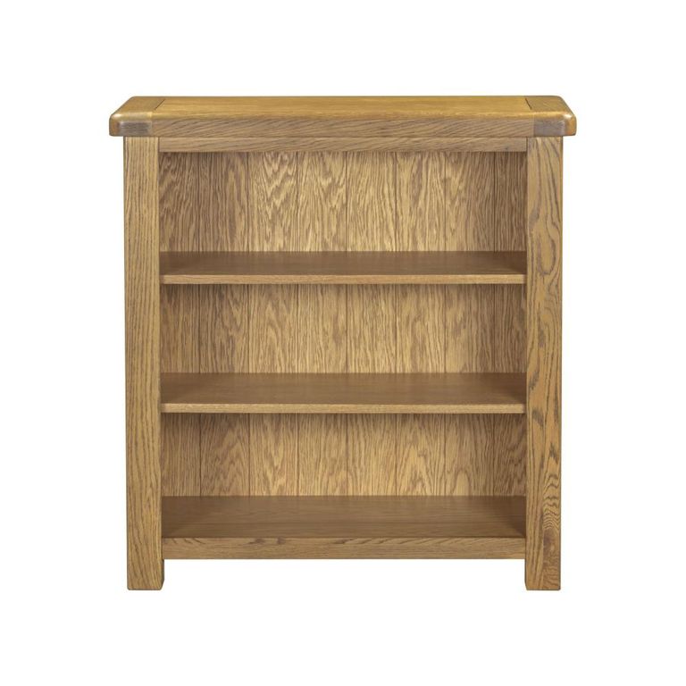 Dorchester Bookcase - Low - Rustic Oak