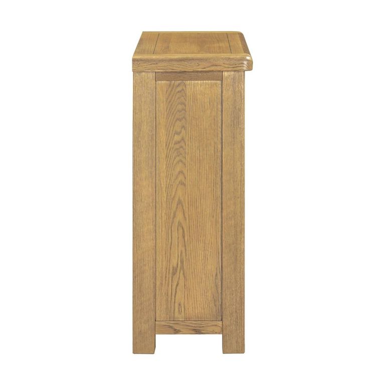 Dorchester Bookcase - Low - Rustic Oak
