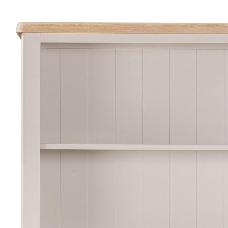 Windermere Painted Bookcase - 2 Door - Oyster Grey
