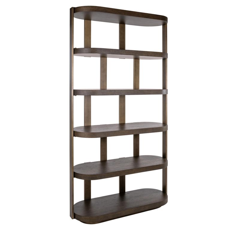 Ellington Shelving Unit - Brown - Oak