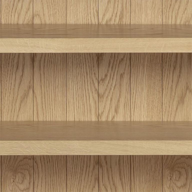 Treviso Oak Low Bookcase