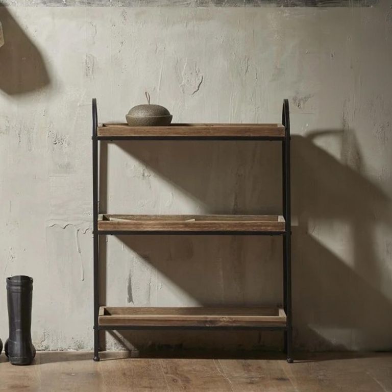 Patna Shelving Rack Open Wood