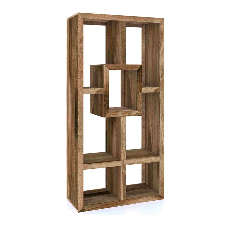Cube Shelving Unit - Natural - Mango Wood