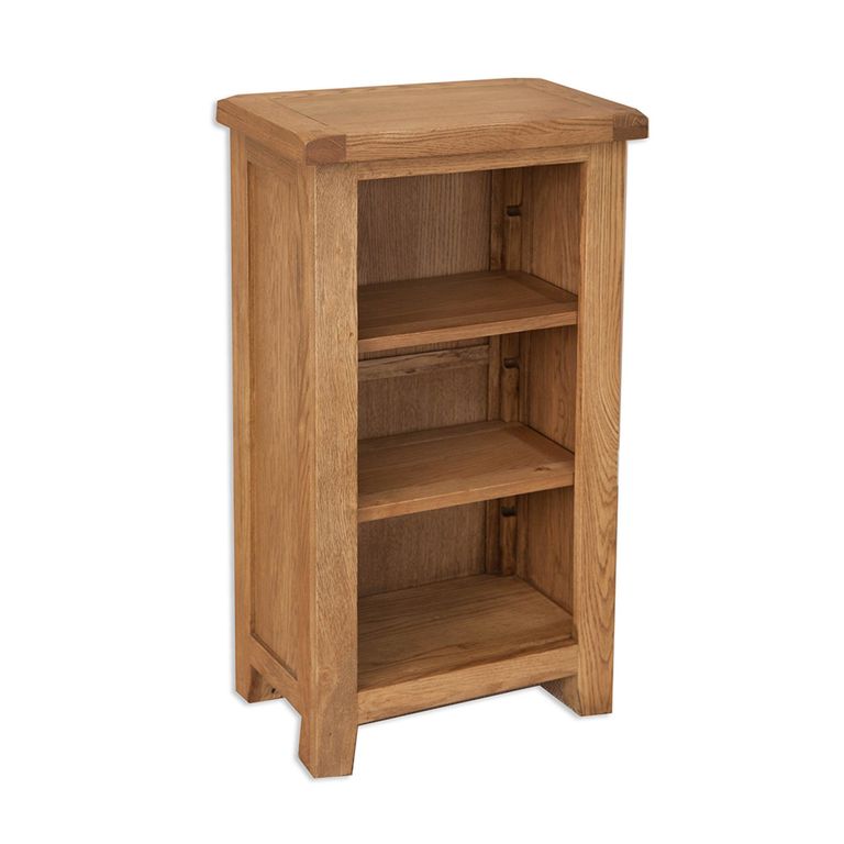 Melbourne Country Oak Bookcase - Small - Rustic