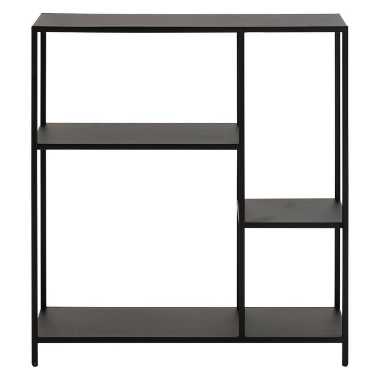 Newcastle Shelving Unit - Open - Small - Black