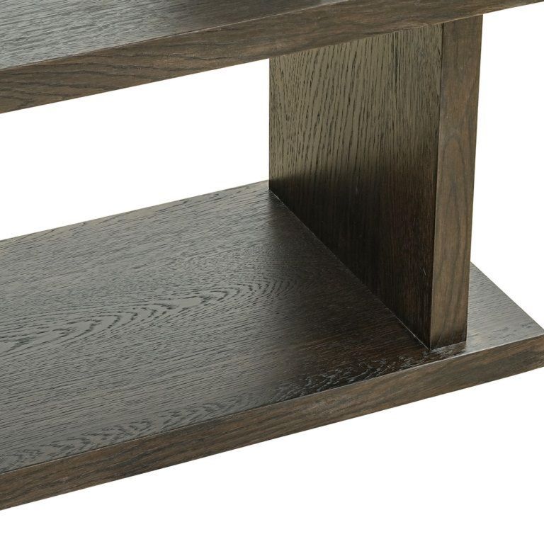 Waldorf Black and White Open Shelving Unit