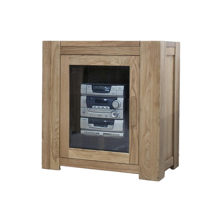 Trend Hifi Entertainment Cabinet - 1 Door - Oak