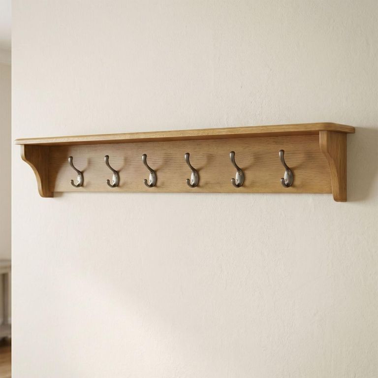 Dorchester Coat Rack - Rustic Oak
