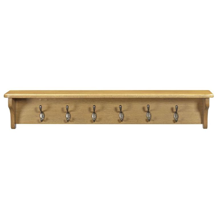 Dorchester Coat Rack - Rustic Oak