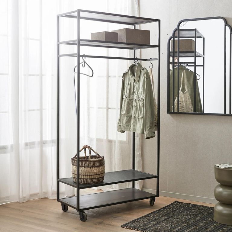 Alta Black Coat Rack