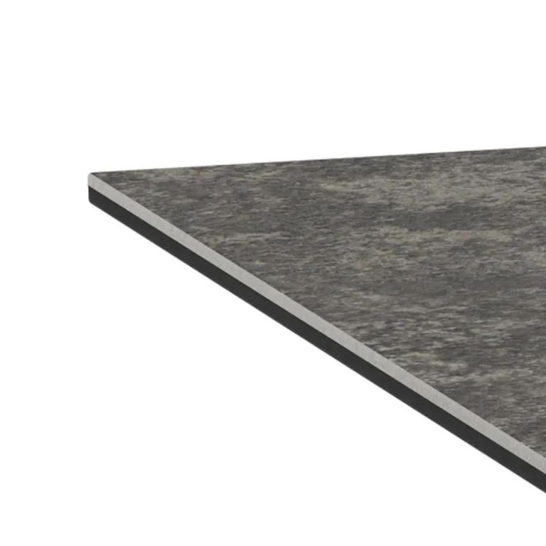Heaven Coffee Table - Black Ceramic - with Star Legs