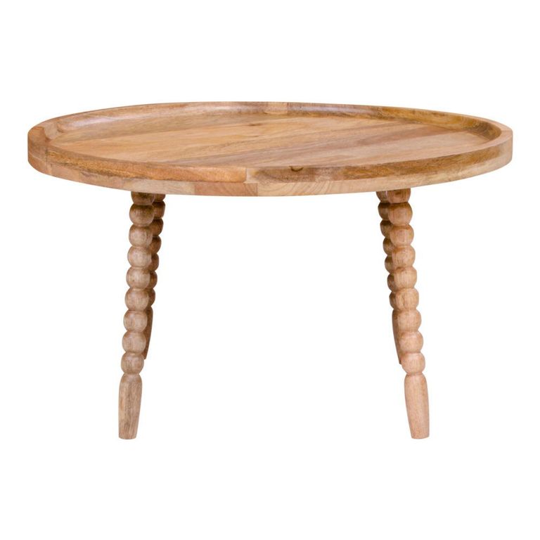 Jammu Coffee Table - Round - Mango Wood