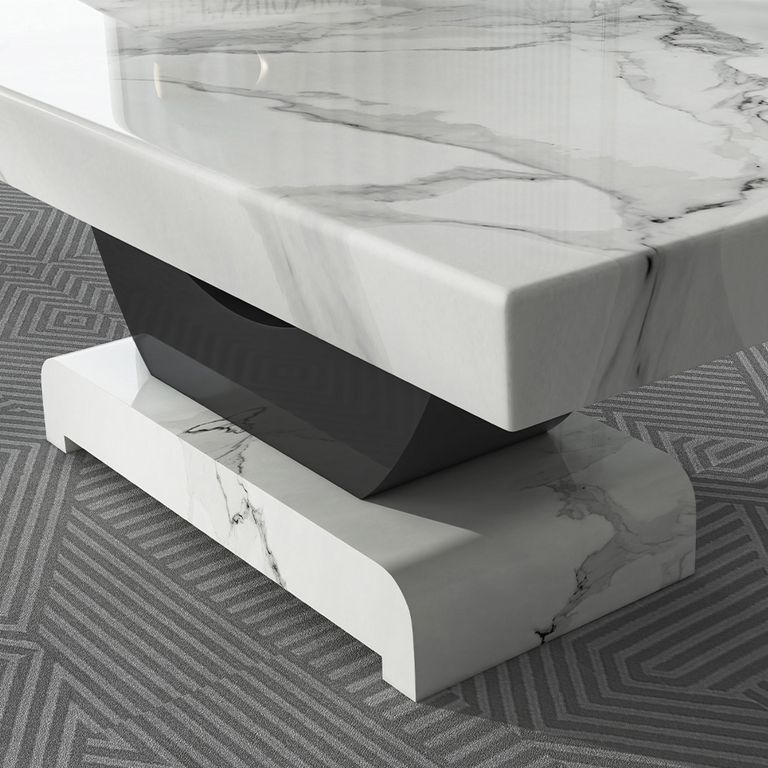 Madrid Coffee Table - White Marble