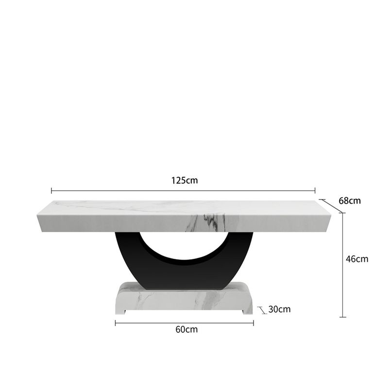 Madrid Coffee Table - White Marble