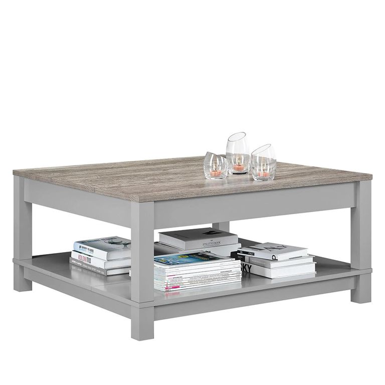 Carver Coffee Table - Weathered Oak & Grey - 5047096COMUK