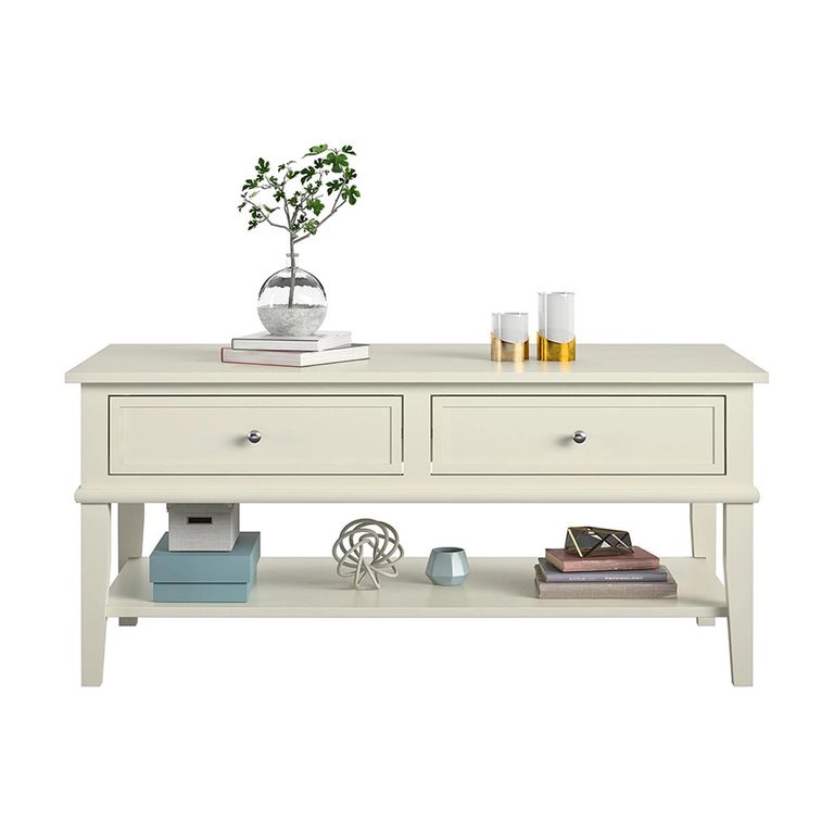 Franklin Coffee Table - White - 7917013COMUK