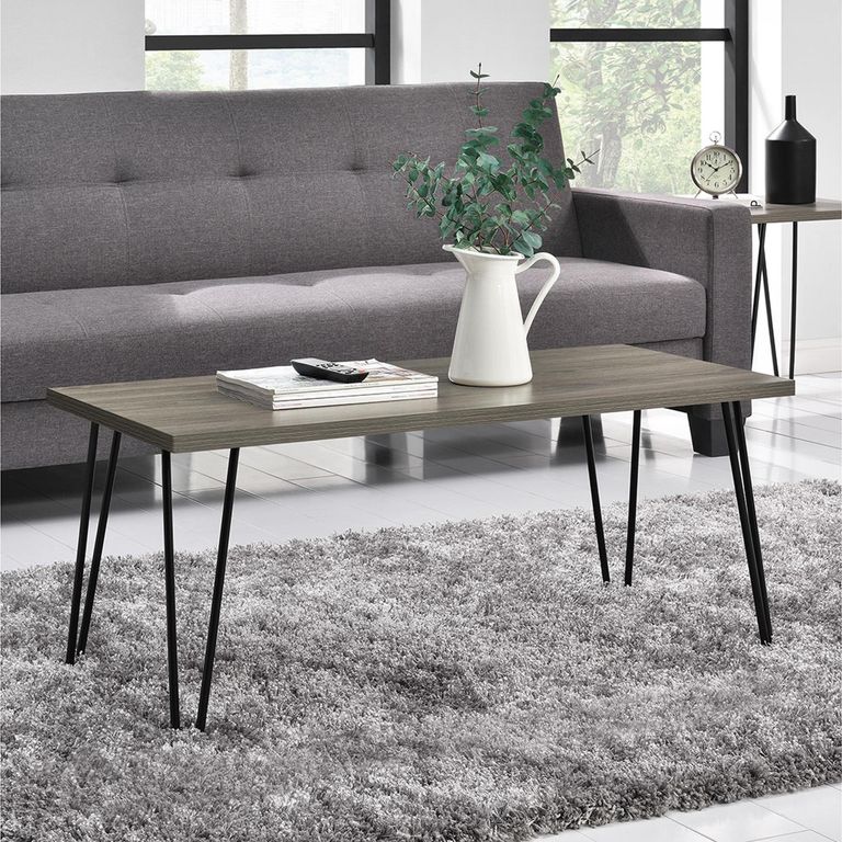 Owen Retro Coffee Table - Rustic Oak - 5067496COMUK