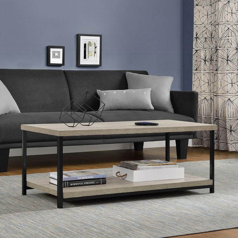 Elmwood Coffee Table - Distressed Grey Oak - 5049096PCOMUK