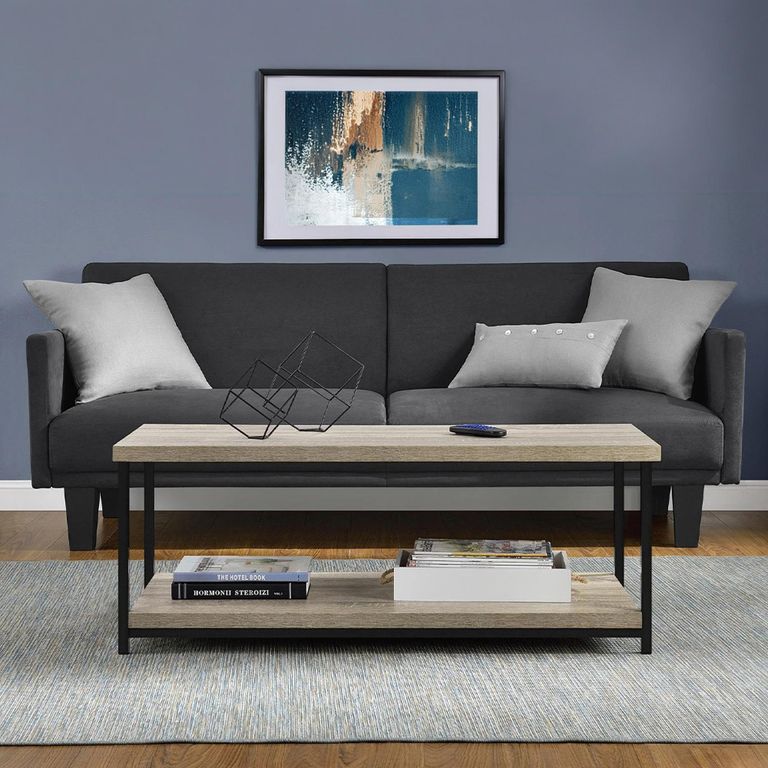 Elmwood Coffee Table - Distressed Grey Oak - 5049096PCOMUK